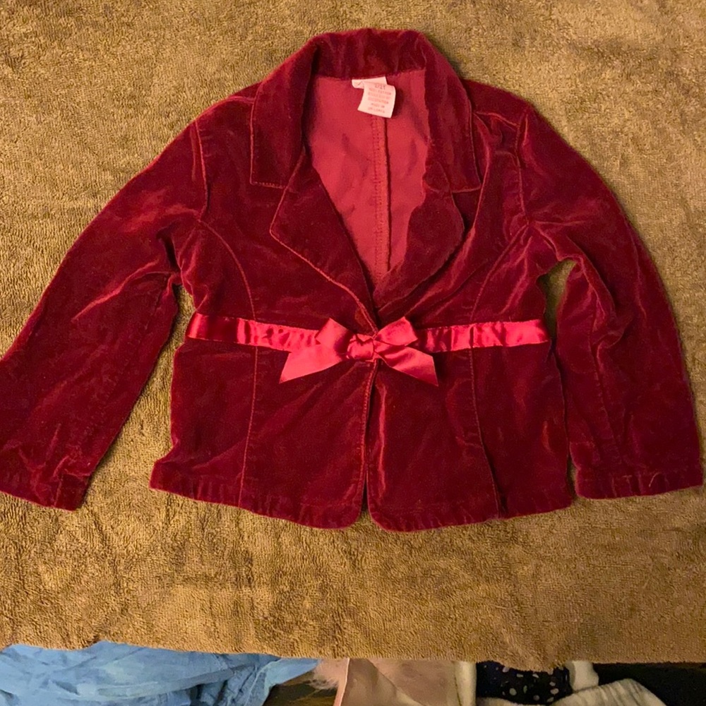 2T velvet jacket